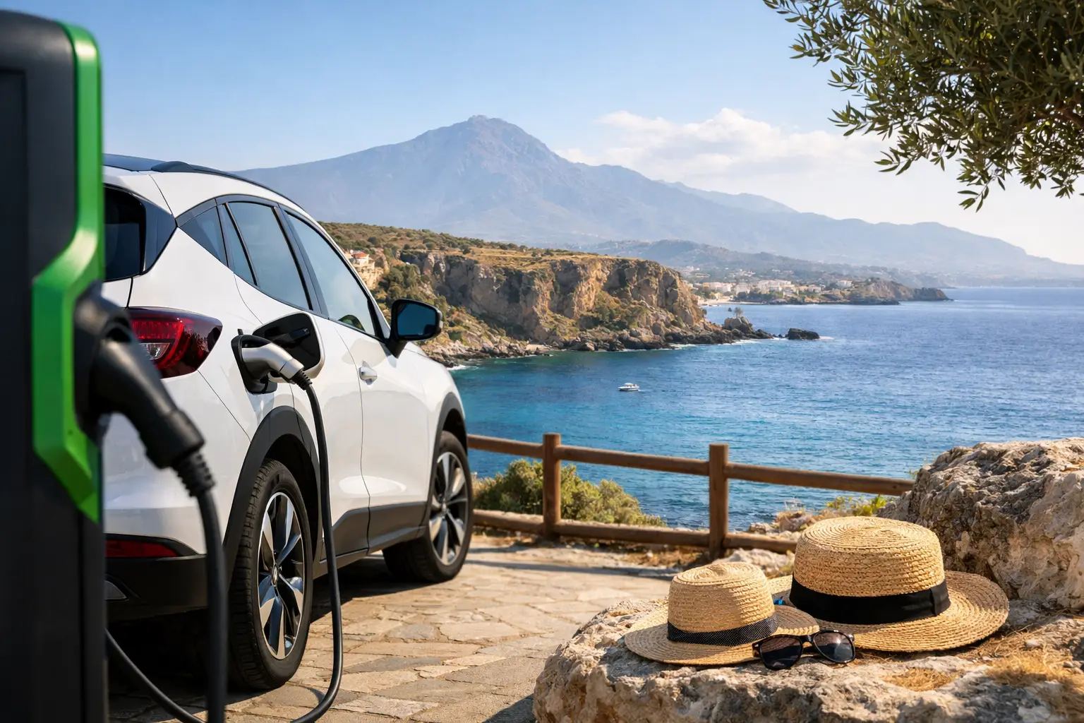 Can You Rent Electric Car for Crete Trips?