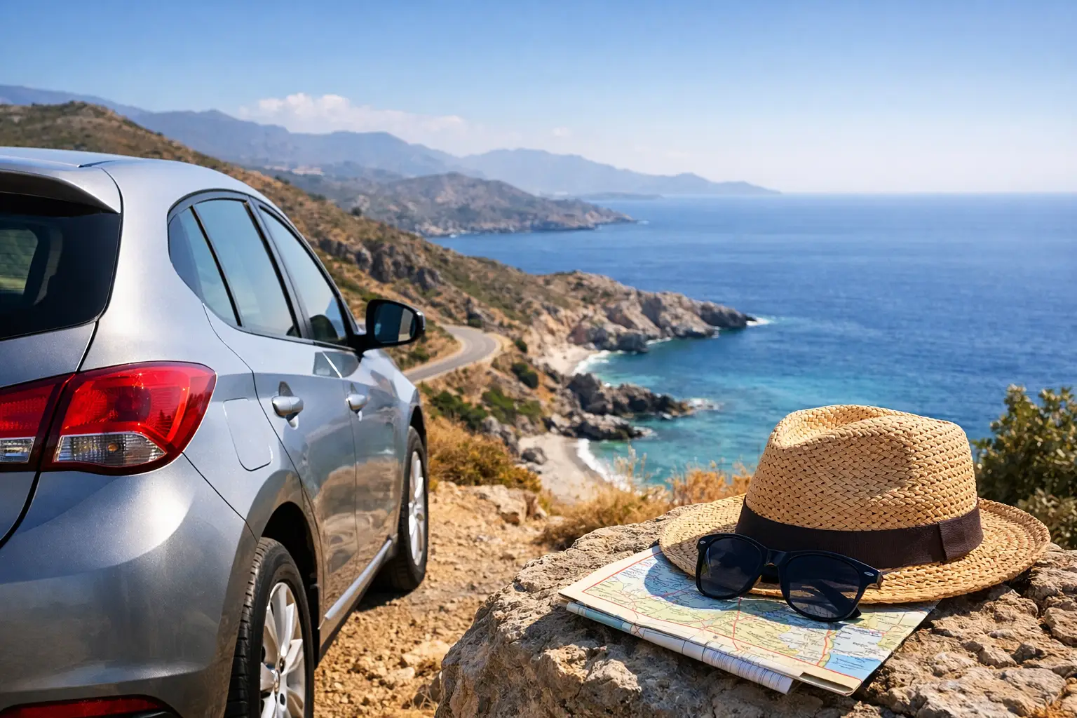 Car Hire with Unlimited Mileage Crete