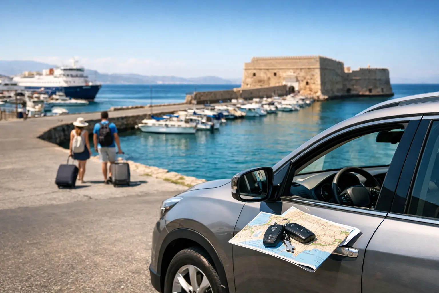 Car Rental Heraklion Port Made Easy