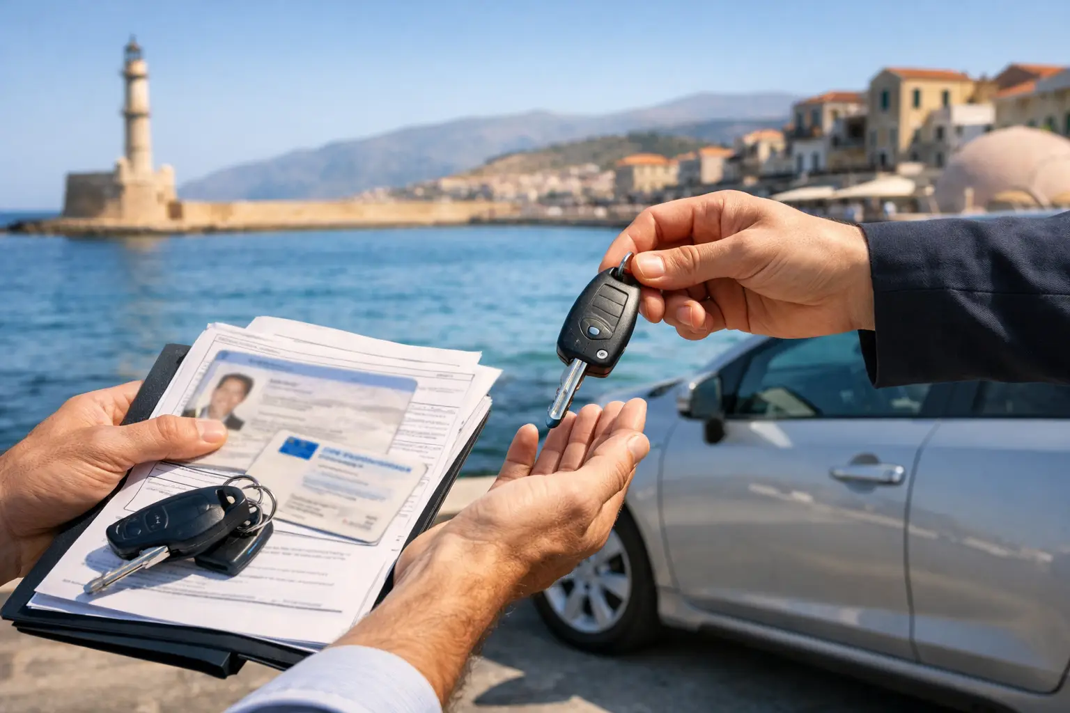 What Documents for Crete Car Hire?