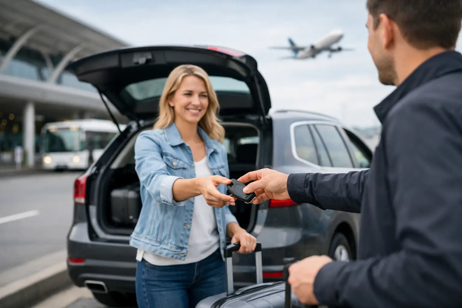 Airport Pickup Rental Process Explained