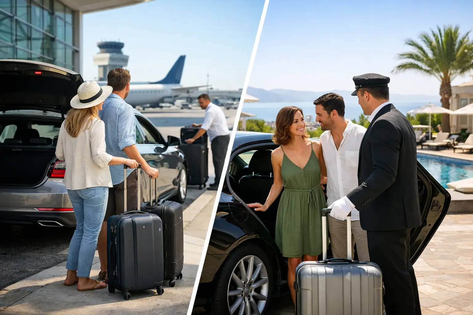 Airport Pickup vs Hotel Delivery in Crete