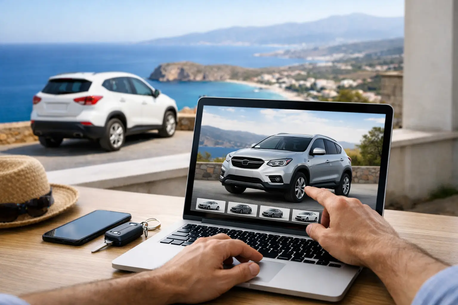 Booking Exact Rental Car Online in Crete