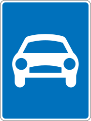 Begin of an expressway