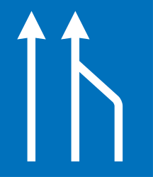 End of a lane