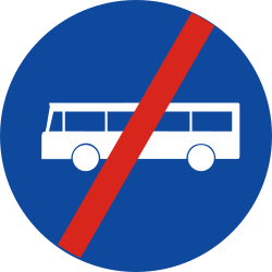 End of the lane for buses