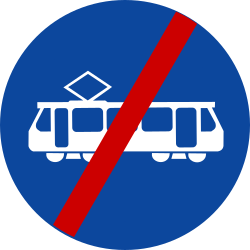 End of the lane for trams