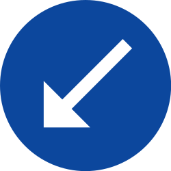 Passing left compulsory