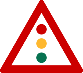 Traffic light ahead